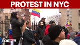 Video thumbnail for Expert explains due process as Maduro faces US charges; Venezuelan New Yorkers rally outside court