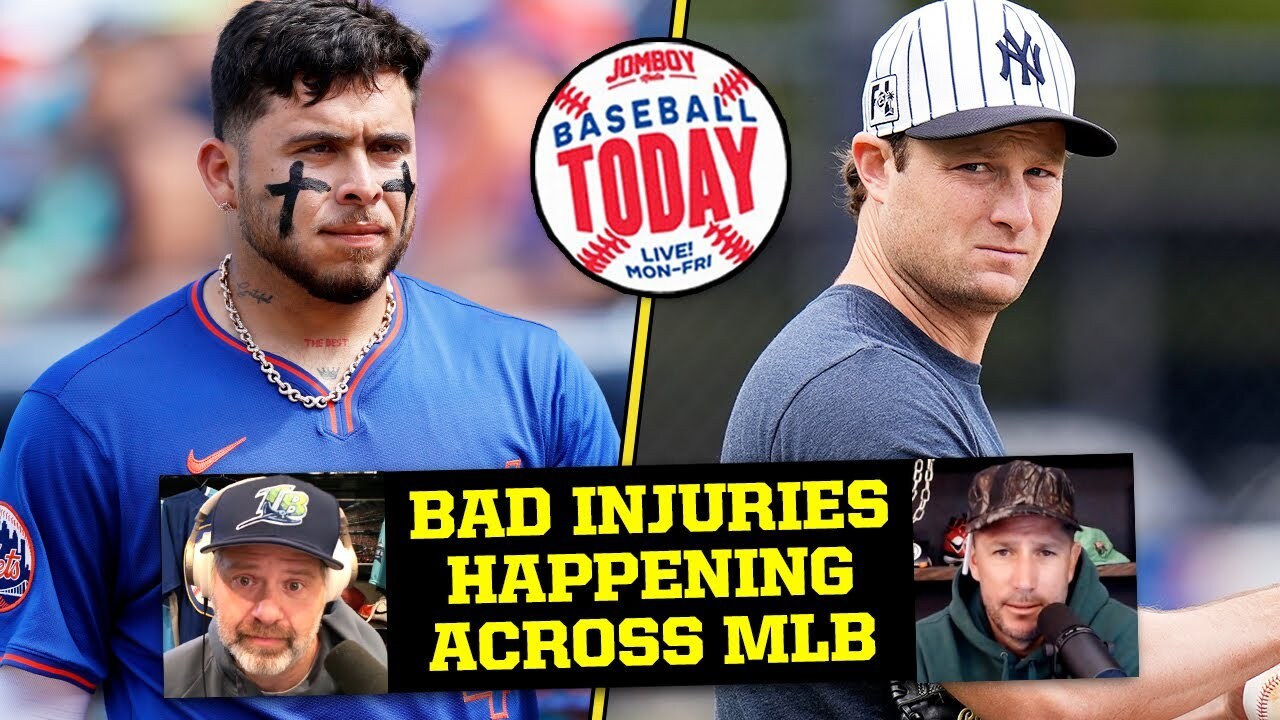Video thumbnail for Bad injuries happening across MLB as Opening Day nears | Baseball Today