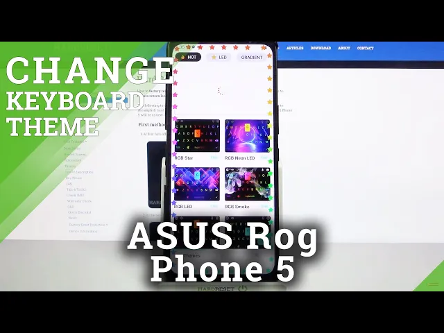 Video thumbnail for How to Download And Apply LED Keyboard on ASUS Rog Phone 5 – Change Default Keyboard