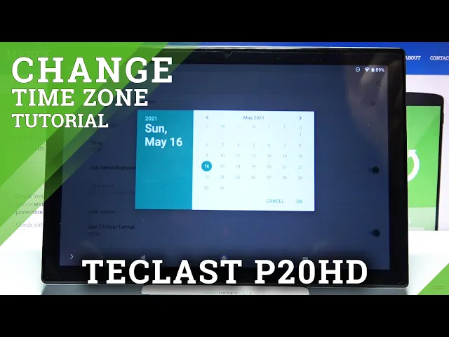 Video thumbnail for How to Change Date and Time on TECLAST P20HD – Date And Time Settings