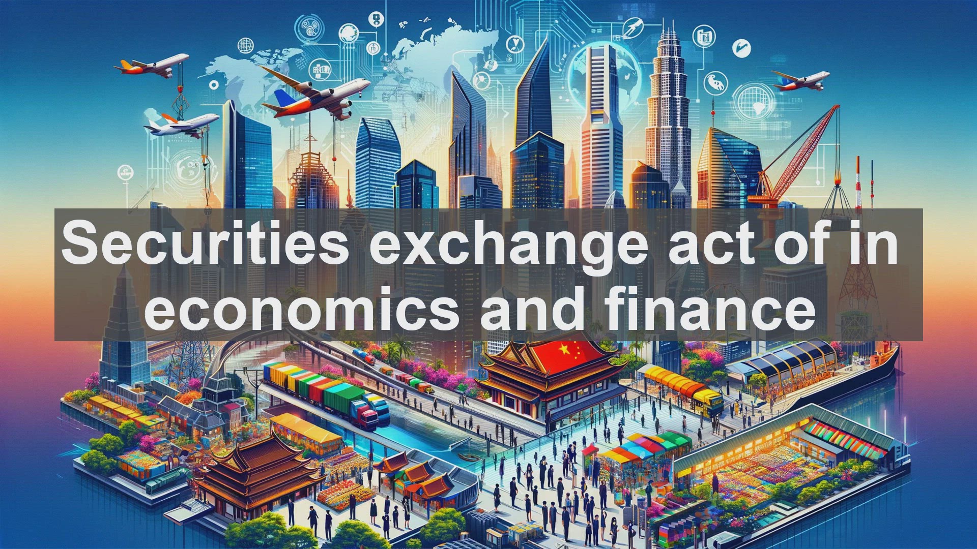 'Video thumbnail for Securities exchange act of in economics and finance'