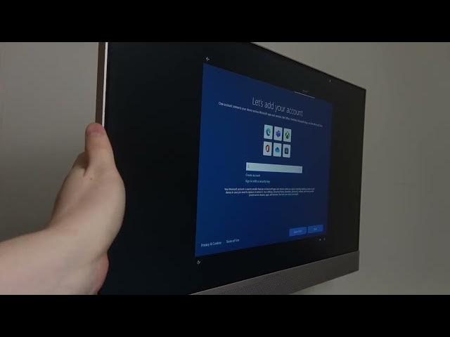 Video thumbnail for First Setup On HP 800 G3 AIO i5