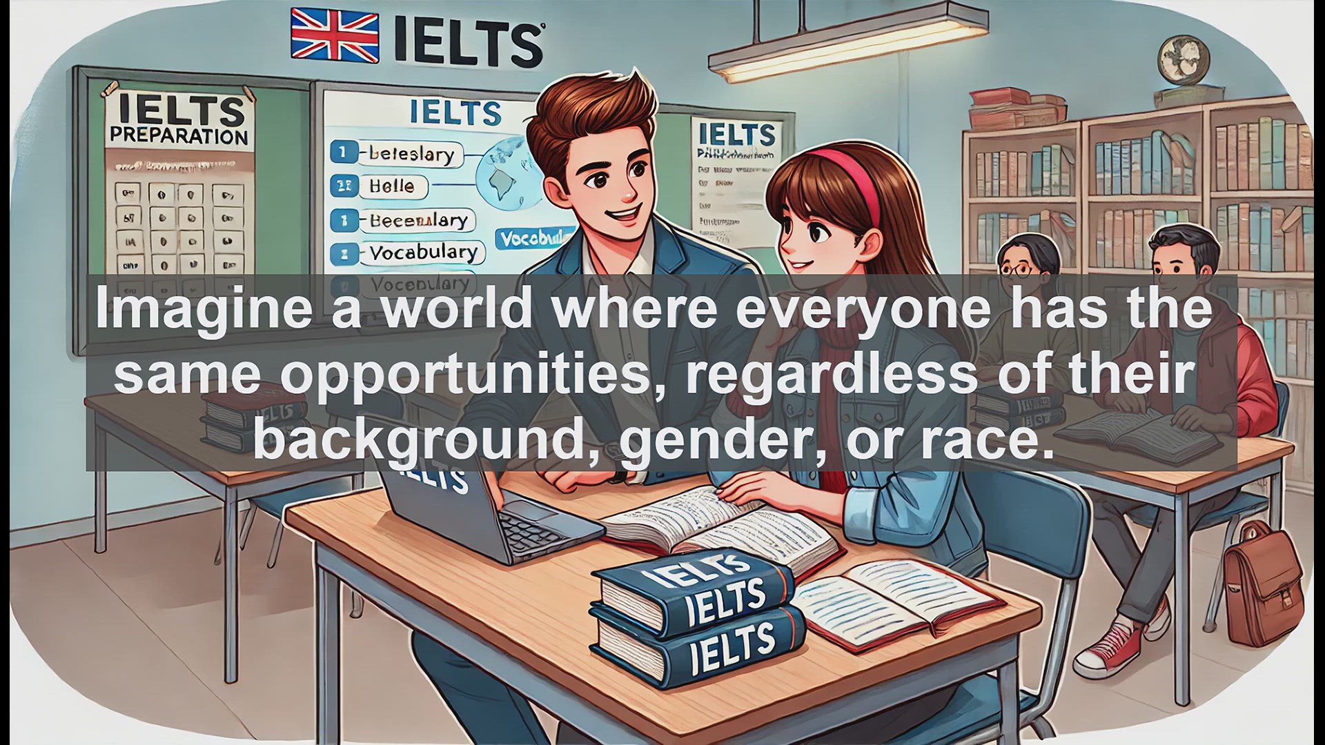 'Video thumbnail for 2500 Must Know IELTS 6.5 Vocabulary - Equality: Meaning, History, and Usage in IELTS'