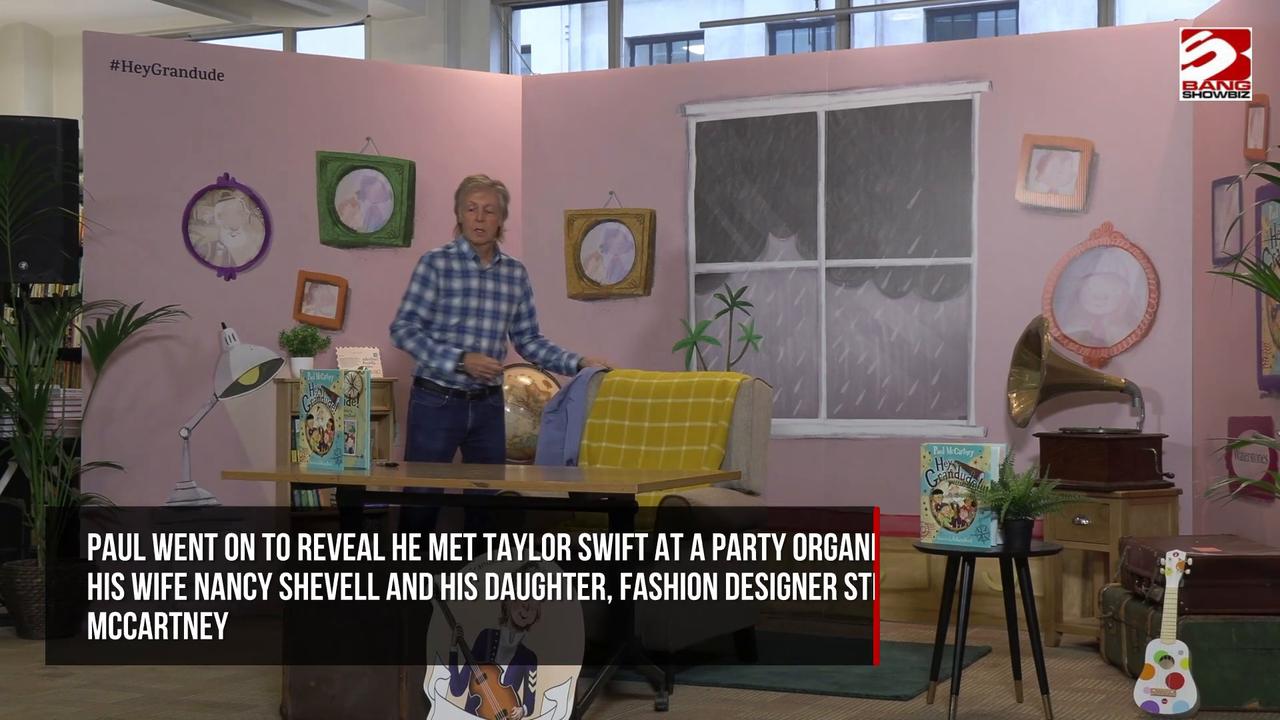 Video thumbnail for Sir Paul McCartney has compared Taylor Swift's worldwide fame to the fan frenzy of Beatlemania