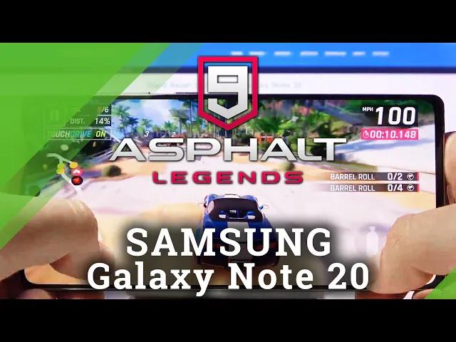 Video thumbnail for Asphalt 9 preview on Samsung Galaxy Note 20 | Exynos 990