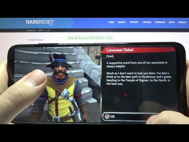 Video thumbnail for How Warhammer Odyssey performs on Nokia G20? Helio G35 Performance Checkup
