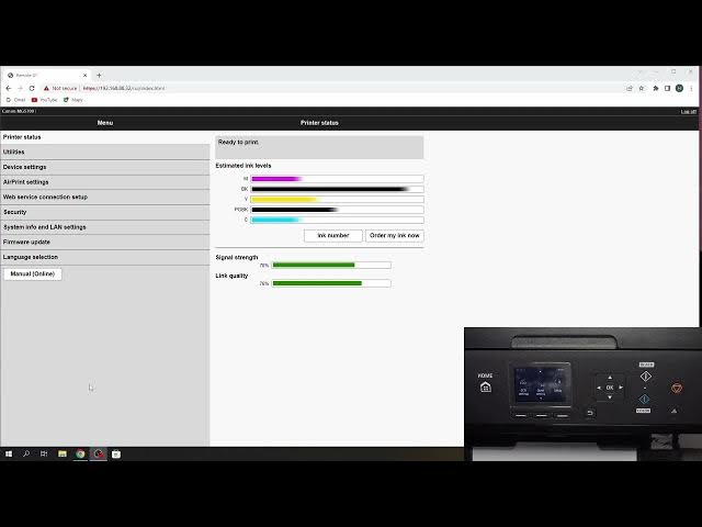 Video thumbnail for How to Change the Admin Password on Canon MG5700 series / Remove admin password from Canon Pixma