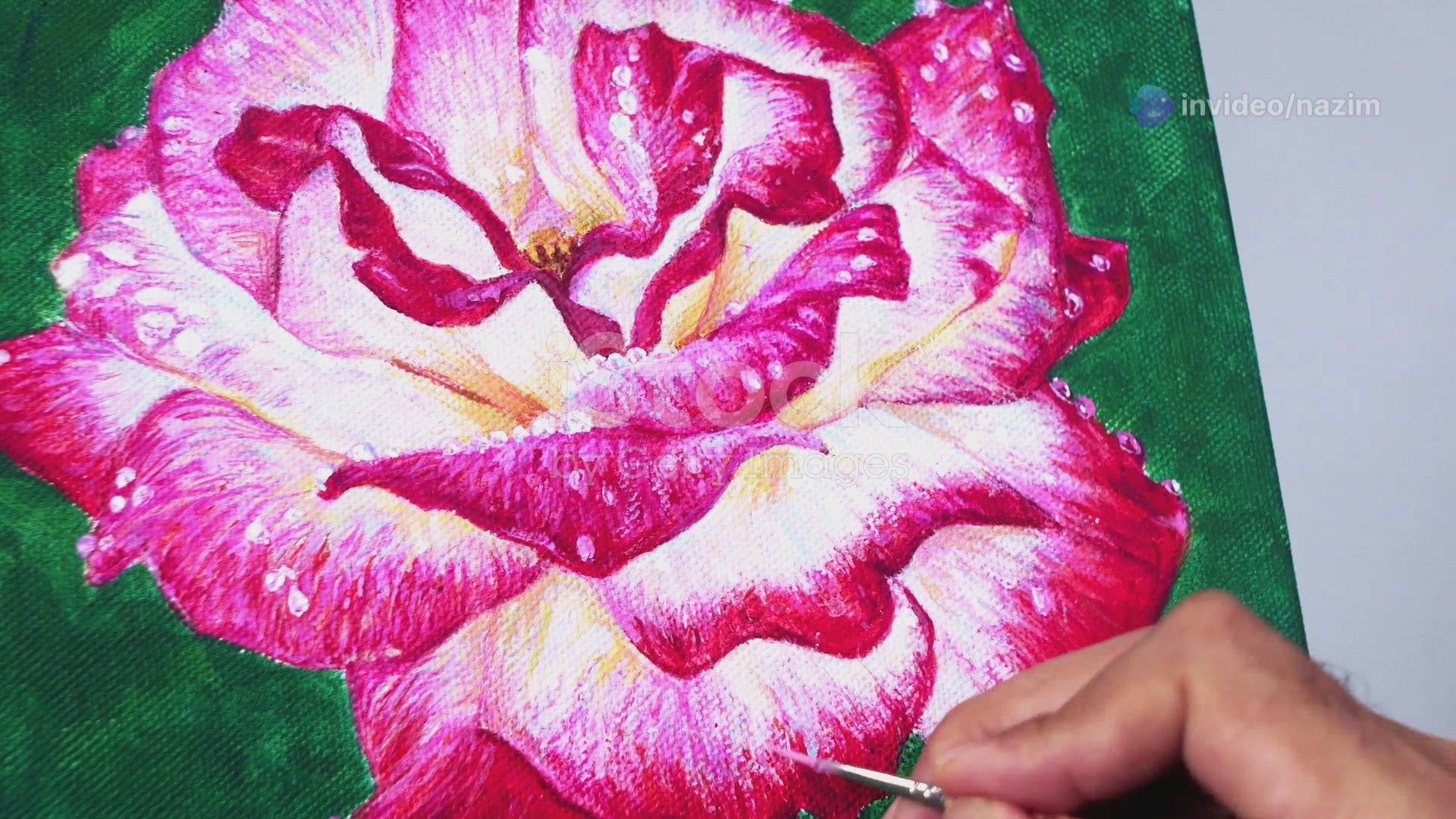 'Video thumbnail for How to Draw Rose step-by-step'