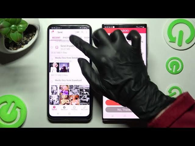 Video thumbnail for How to Transfer Files from a Samsung Device to Samsung Galaxy Note 20 Ultra 5G - Send Anywhere App