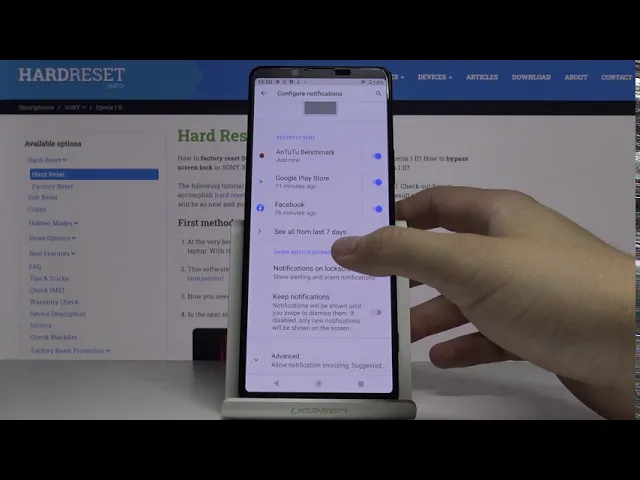 Video thumbnail for How to Enter Notification Settings in SONY Xperia II – Find Notification Section