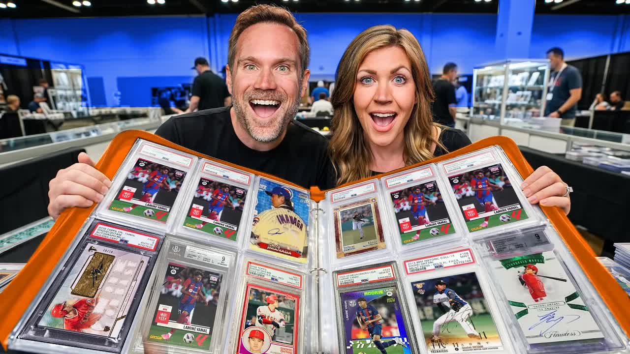Video thumbnail for Sports Card Investor: A $100,000 Card Binder Walked Up to Our Dealer Table!