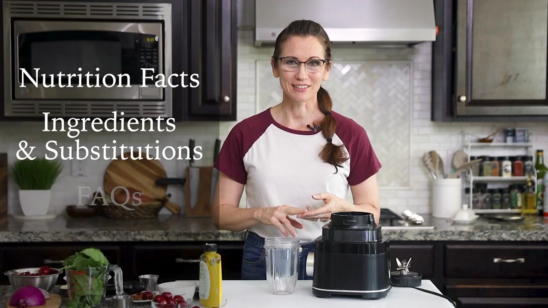 Video thumbnail for Easy Cherry Spinach Salad with Balsamic Vinaigrette(720P_HD)