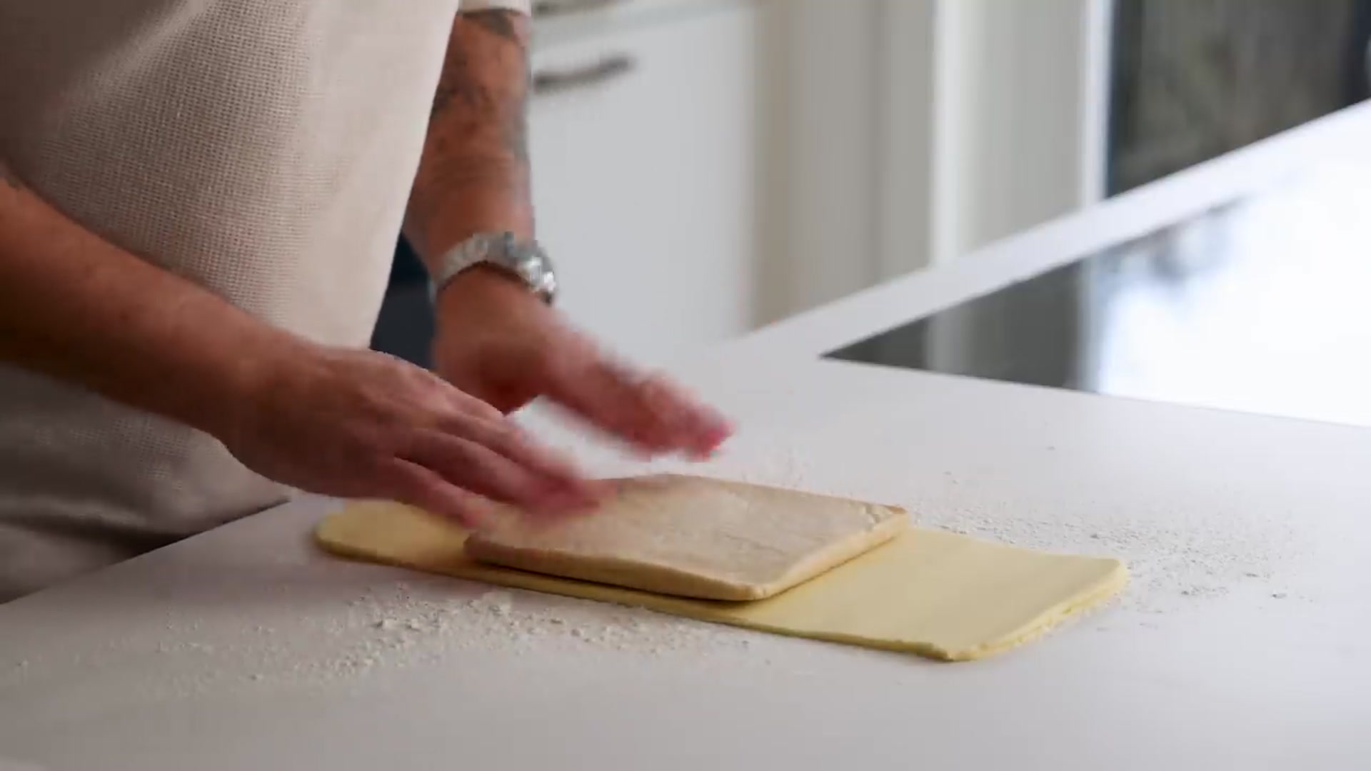 Video thumbnail for Caramel mango Millefeuille a Real French Classic Pastry Recipe (720P HD)