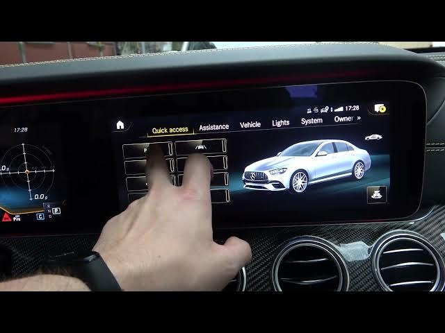 Video thumbnail for How to Turn On Parktronic on Mercedes AMG E63 S 4MATIC+ - Activate Parking Sensors Mercedes E Class