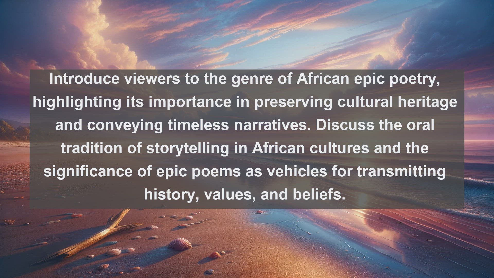 'Video thumbnail for Top 10 African Epic Poems'