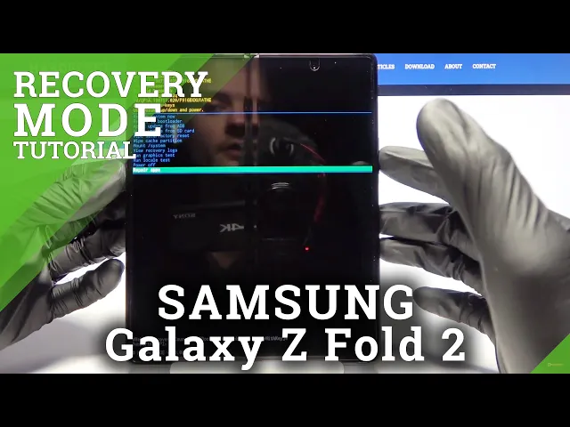 Video thumbnail for Recovery Mode in SAMSUNG Galaxy Z Fold 2 – How to Open & Use Recovery Features
