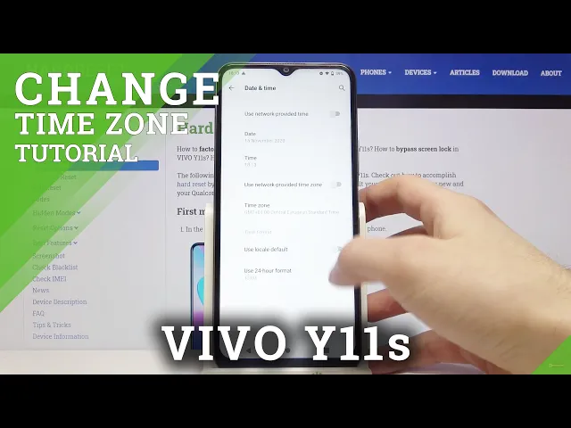 Video thumbnail for How to Change Date and Time on VIVO Y11s – Open Date and Time Settings