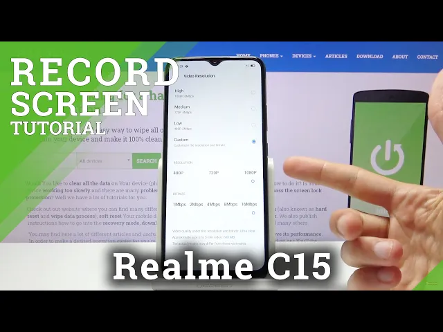 Video thumbnail for How to Record Screen in Realme C15 – Use Screen Recording Feature