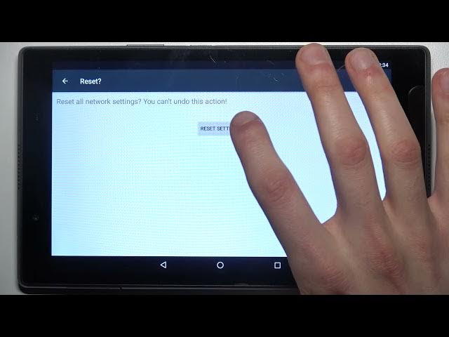Video thumbnail for How to Reset Network Settings on LENOVO Tab 4 8