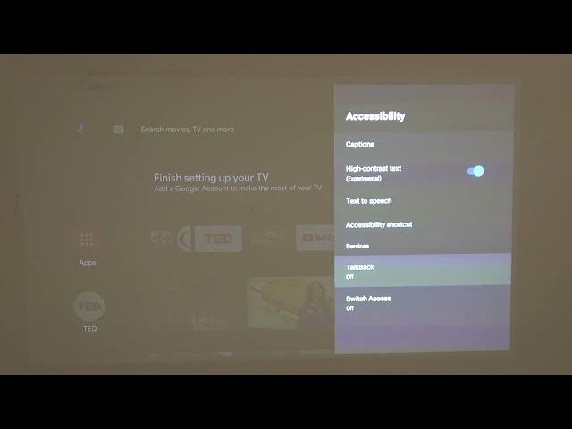 Video thumbnail for How to Enable TalkBack on XIAOMI Mi Smart Projector 2 Pro - TalkBack Function on Xiaomi Projector