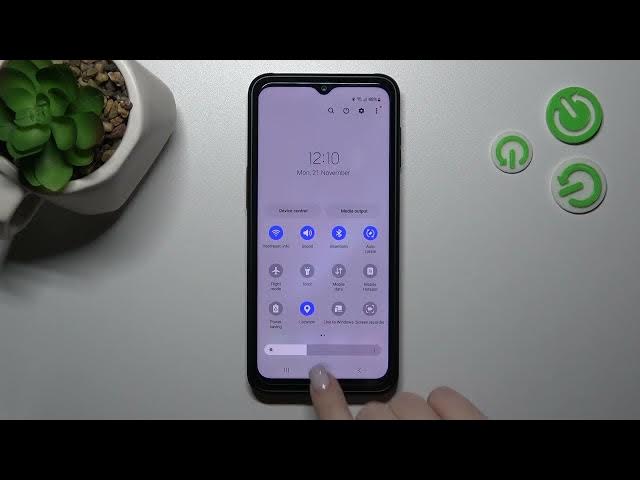 Video thumbnail for How to Switch On Flashlight on SAMSUNG Galaxy Xcover 6 Pro