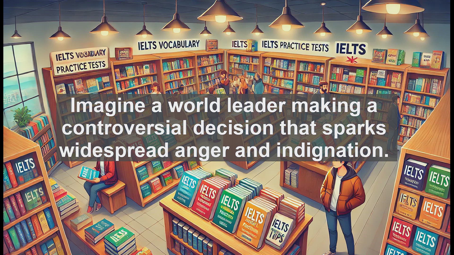 'Video thumbnail for 5000 Must Know IELTS 8.0 Vocabulary - Understanding 'Outrage': Meaning, Usage, and Impact'