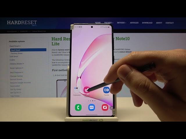 Video thumbnail for How to Create Folders on Home Screen in SAMSUNG Galaxy Note 10 Lite
