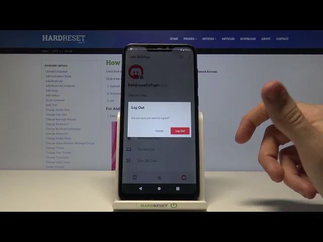 Video thumbnail for How to Log Out Of Discord on Android Device