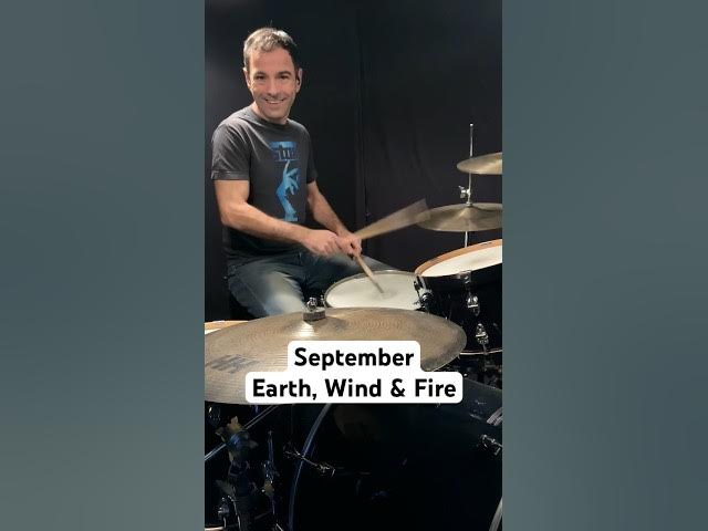 Video thumbnail for “September” by Earth, Wind & Fire | Drum Cover | Drum Lessons | Fun Songs On Drums