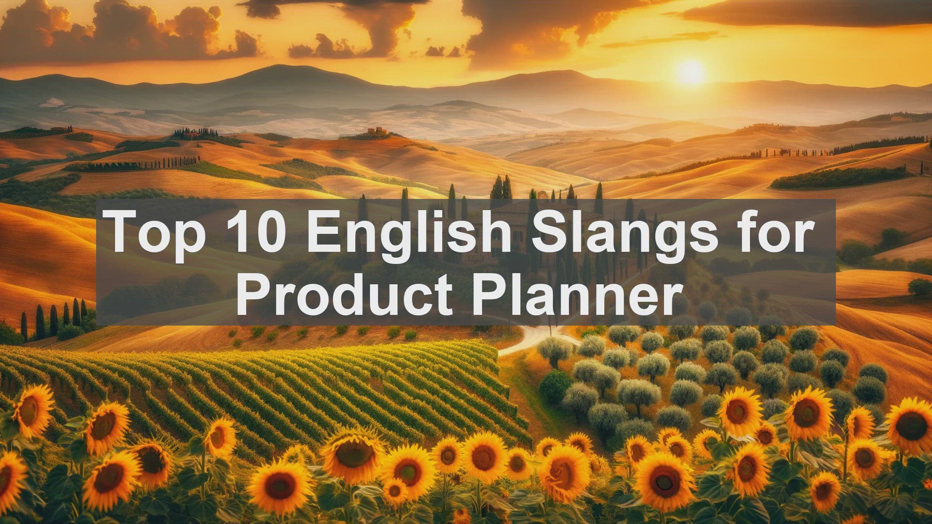 'Video thumbnail for Top 10 English Slangs for Product Planner'