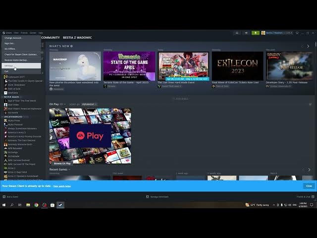 Video thumbnail for How To Check All Games I Download In Steam 2023 | Steam NEW UI UPDATE