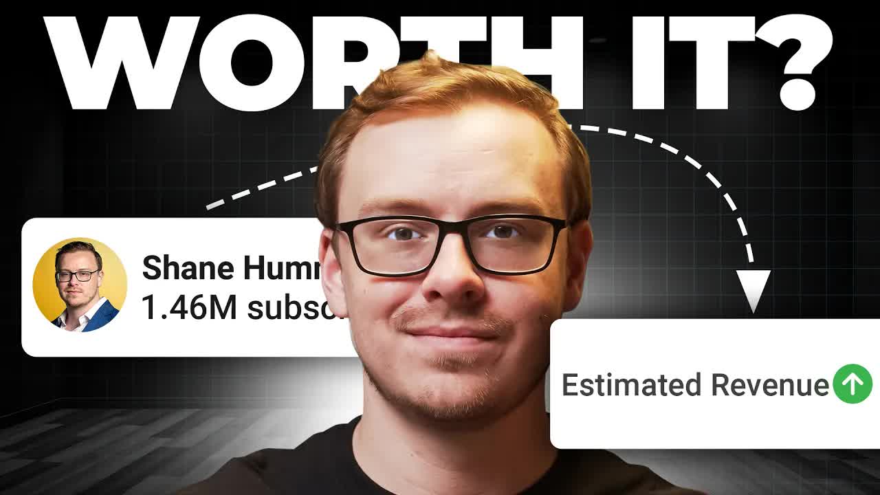 Video thumbnail for Shane Hummus: youtube growth secrets revealed: library, niches, and scaling strategies