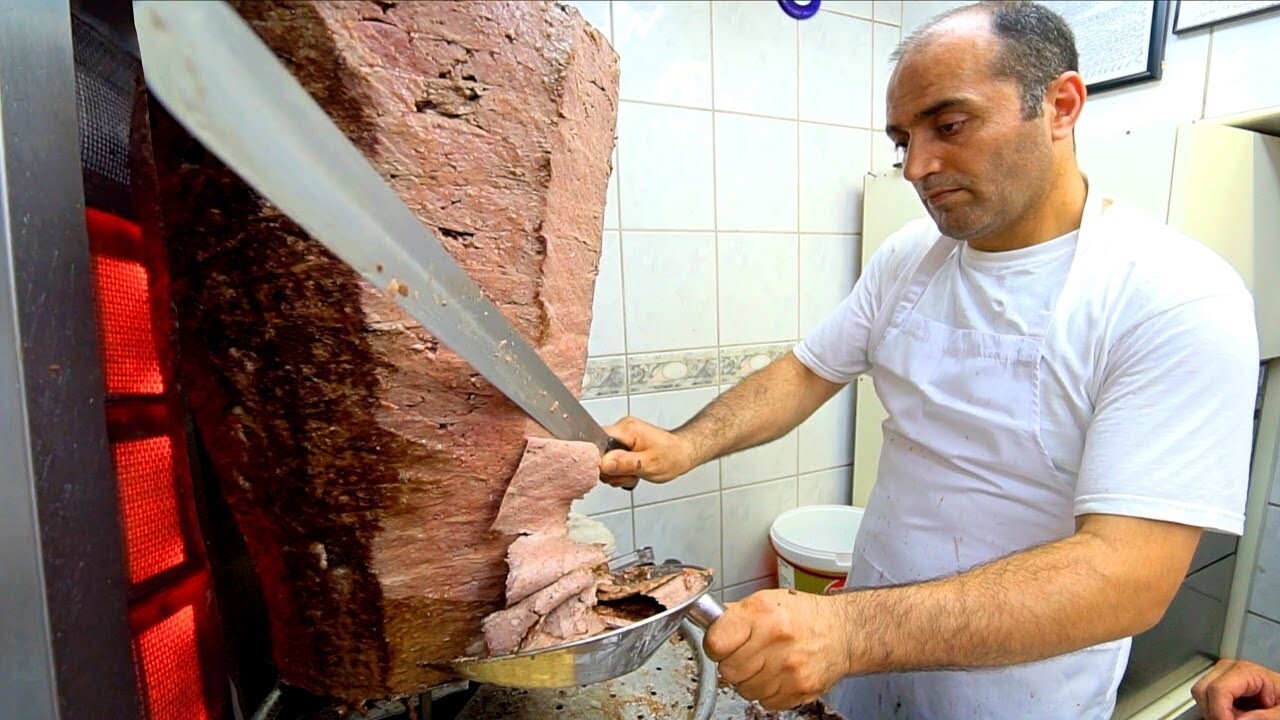 Video thumbnail for Istanbul Street Food : The BEST Döner Kebab in TURKEY (UP CLOSE)!! TURKISH STREET FOOD in Istanbul