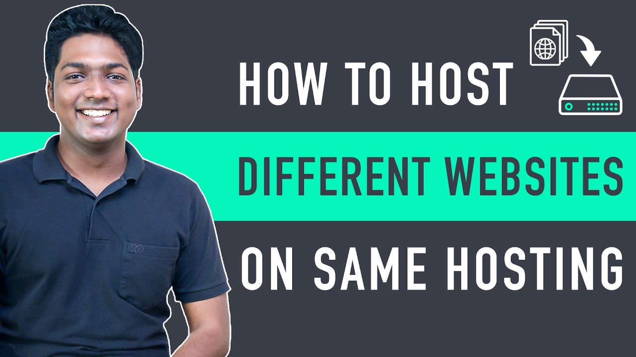 'Video thumbnail for How To Host Multiple Websites In A Single Hosting Plan'