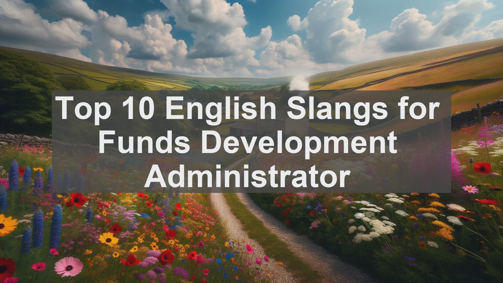 'Video thumbnail for Top 10 English Slangs for Funds Development Administrator'