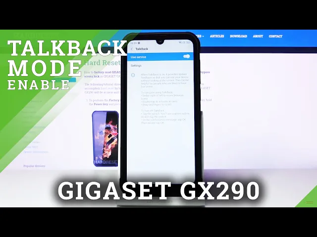 Video thumbnail for How to Activate Talk Back in GIGASET GX290 – Manage Talkback Option