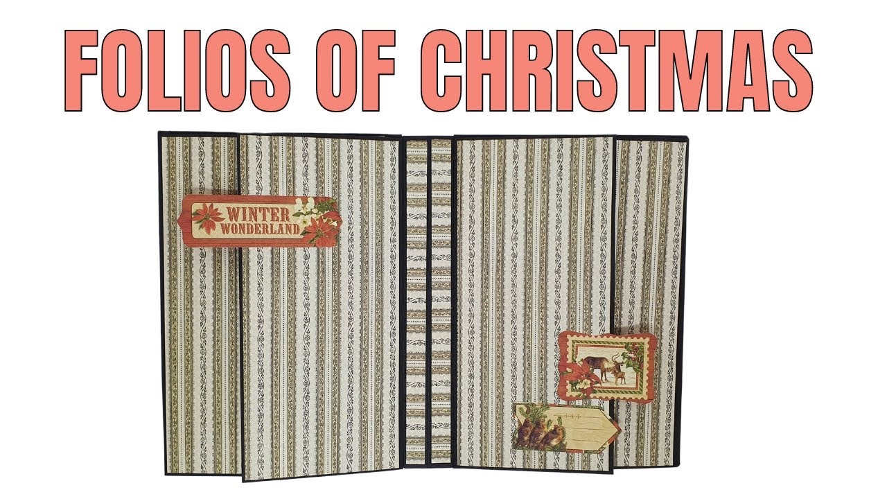 Video thumbnail for 12 Festive Folios of Christmas for Photos and Journaling