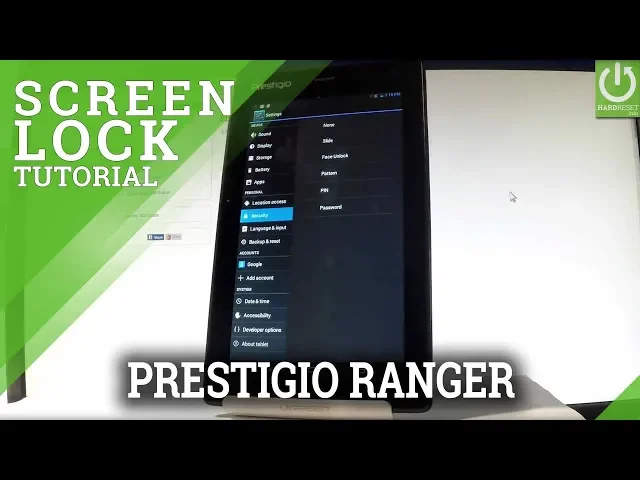 Video thumbnail for How to Add Screen Lock in PRESTIGIO MultiPad Ranger