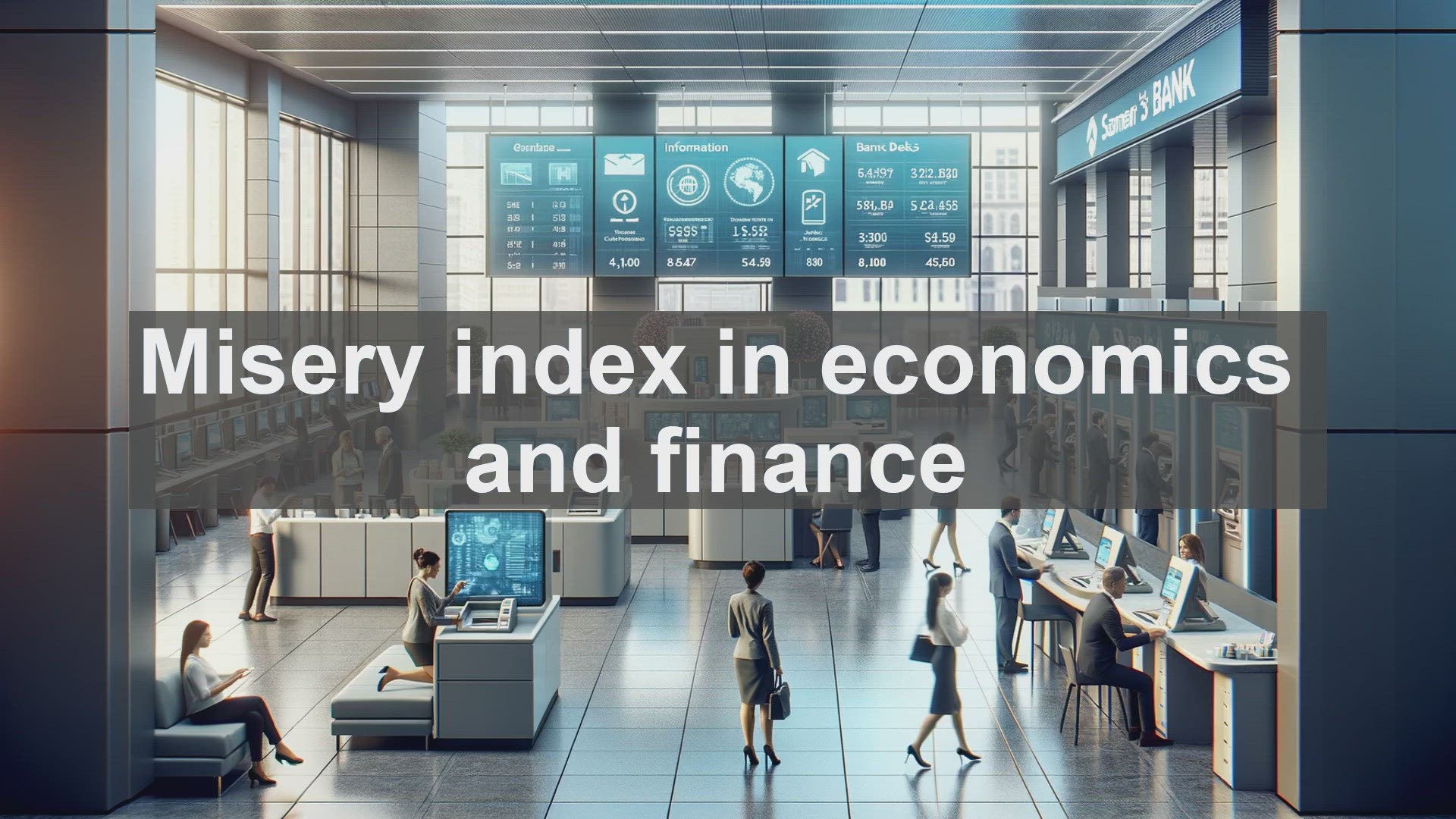 'Video thumbnail for Misery index in economics and finance'