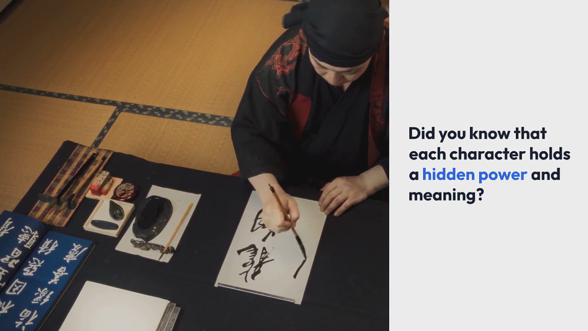 Video thumbnail for Beyond the Brushstroke: Hidden Power of Kanji