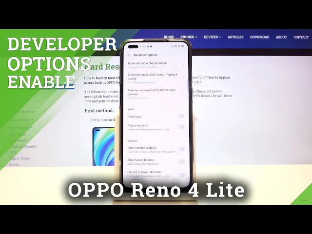 Video thumbnail for How to Enable Developer Options in OPPO Reno 4 Lite – Find Advanced Developer Settings