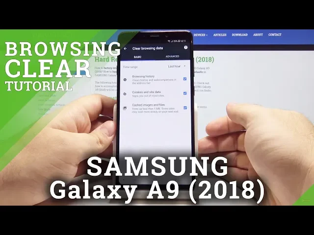 Video thumbnail for How to Clear Browsing Data in SAMSUNG Galaxy A9 2018 – Erase Browsing History