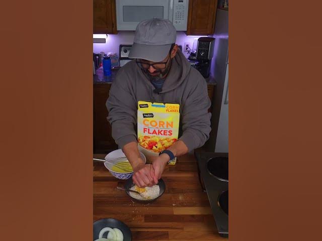 Video thumbnail for Crispy Perfection: The Ultimate Onion Ring Recipe