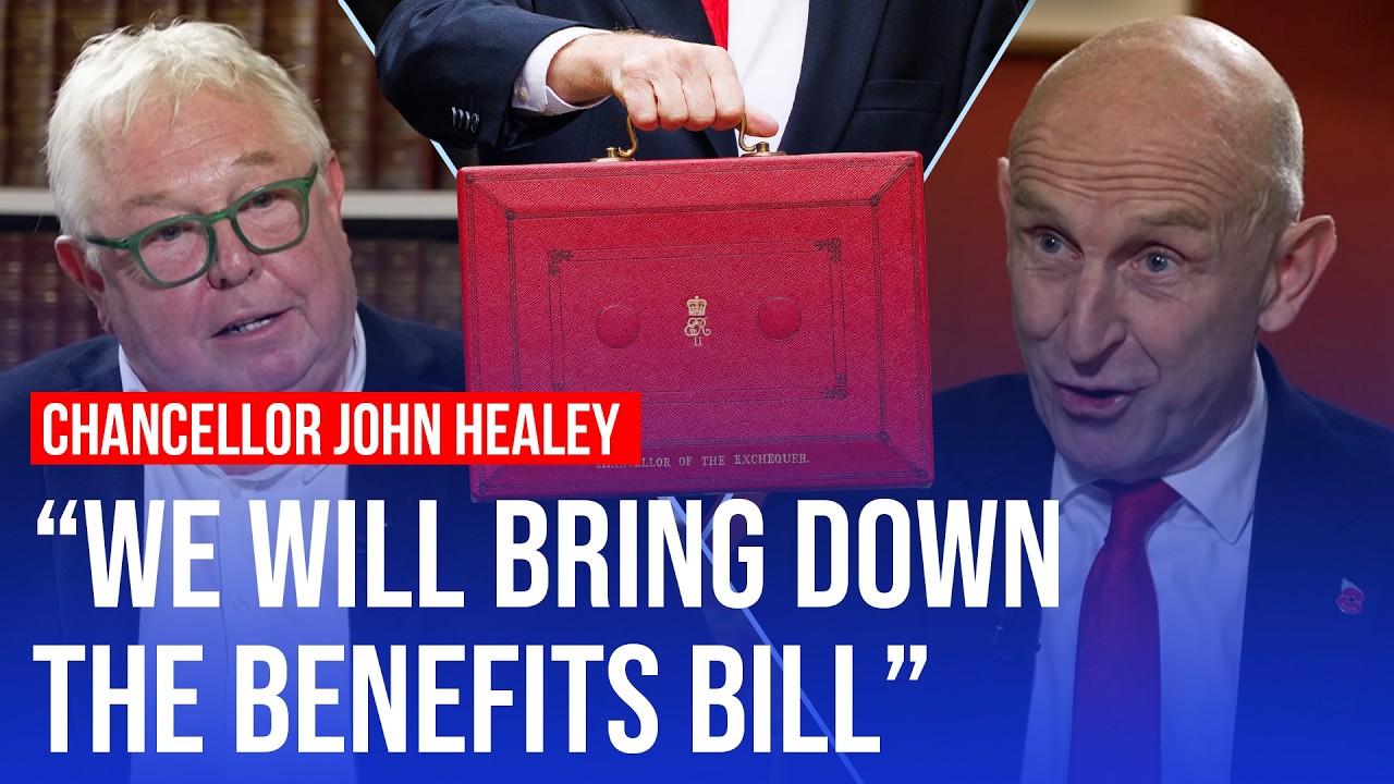 Video thumbnail for The Chancellor refuses to make 'crude cuts' to welfare bill