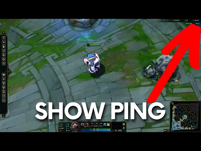 Video thumbnail for How to Show PING in League of Legends - Display Ping in LOL #lolguide
