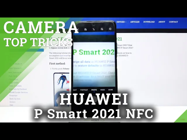 Video thumbnail for The Best Camera Tricks in Huawei P Smart 2021 NFC