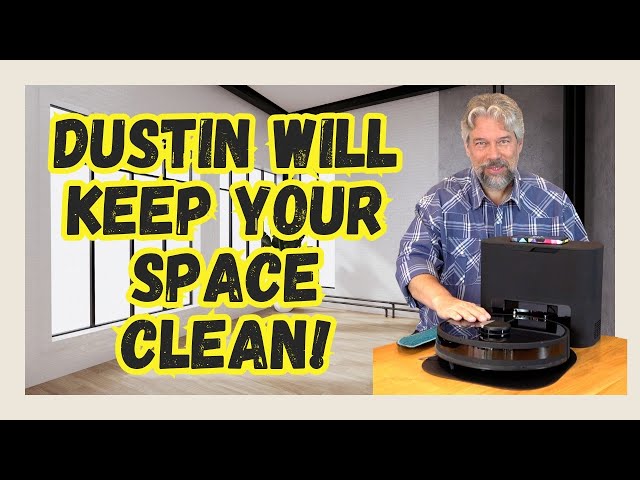 Video thumbnail for It Cleans for You! The bObsweep Dustin Robot Mop & Vacuum Cleaner