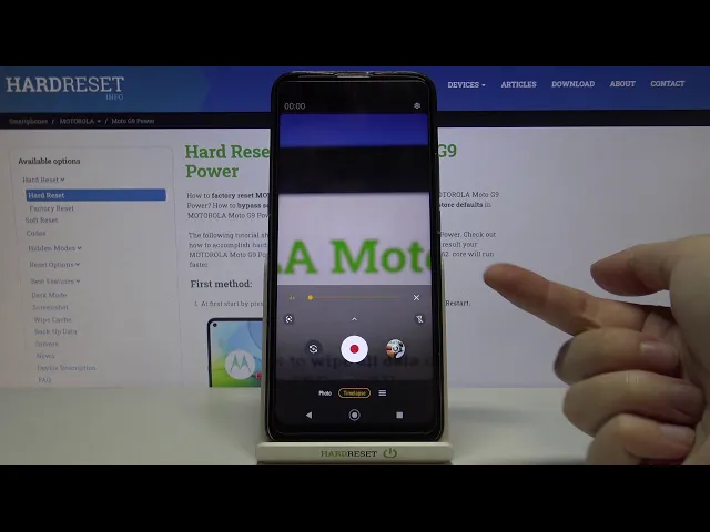 Video thumbnail for How to Record Time Lapse in MOTOROLA Moto G9 Power – Record Looped Videos