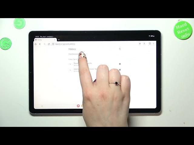 Video thumbnail for How to Clear Browser in SAMSUNG Tab S6 Lite 2022 - Remvoe Browsing Data