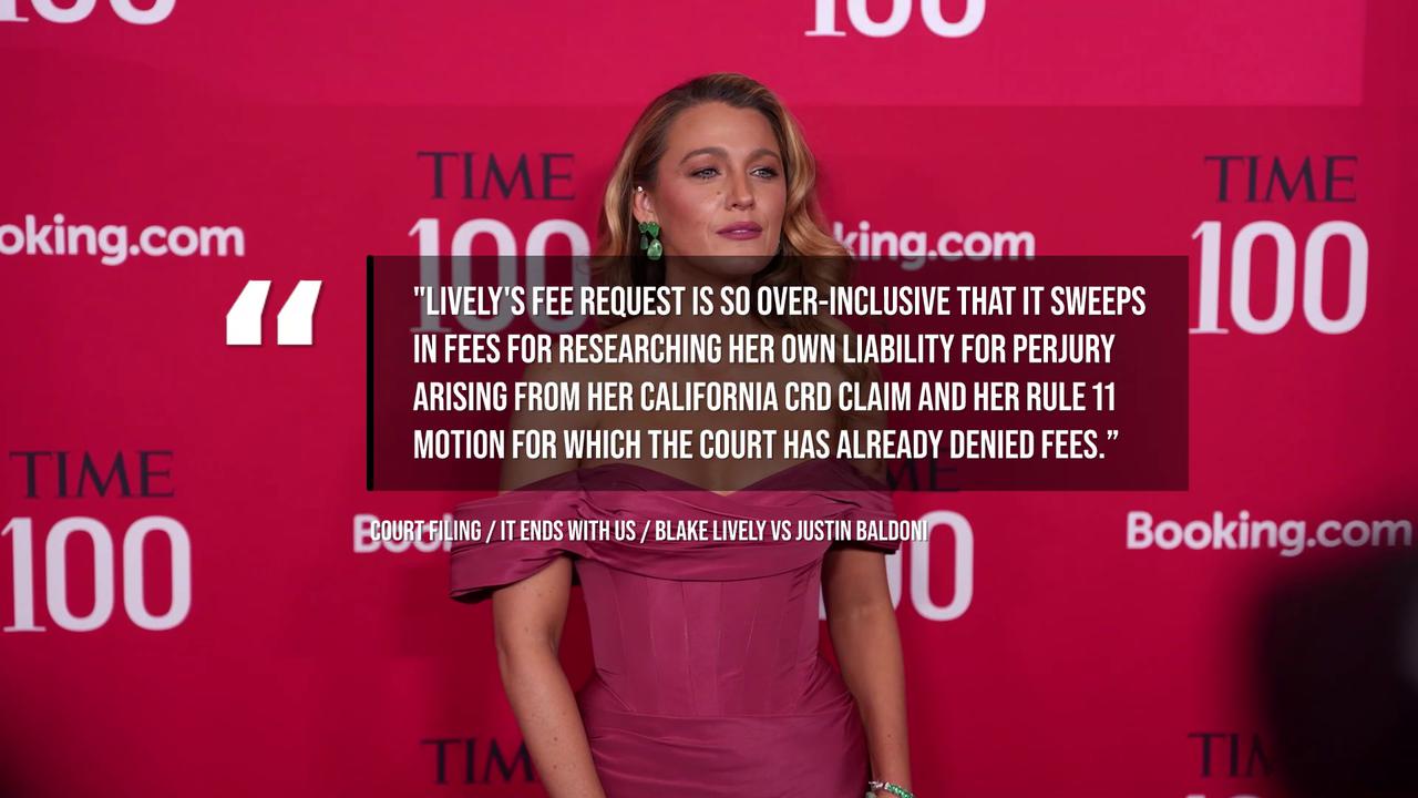 Video thumbnail for NEWS OF THE WEEK: Justin Baldoni asks judge to deny Blake Lively's $8 million legal fee request.